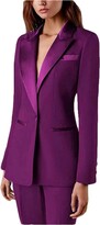Thumbnail for your product : Botong Women's Two Piece Office Lady Suit Slim Fit Blazer Pants Business Suit Set Casual Wear Outfit Prom Suit Royal Blue XL