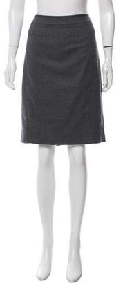Ted Baker Wool-Blend Knee Length Skirt