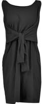 Thumbnail for your product : MM6 MAISON MARGIELA Tie-front Jersey Mini Dress