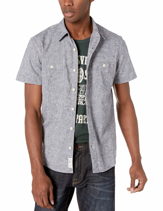 lucky brand linen shirt