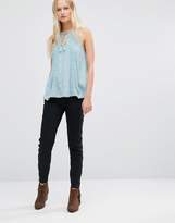 Thumbnail for your product : Free People Levon Jeans With Zip Trim