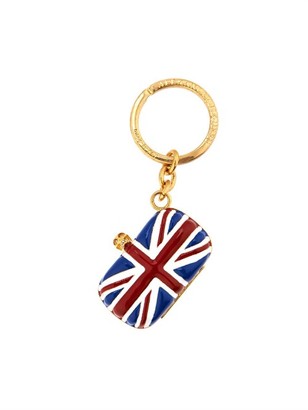 Alexander McQueen Britannia key ring