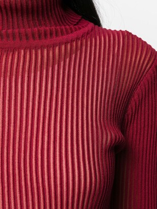 VVB Roll Neck Knitted Top