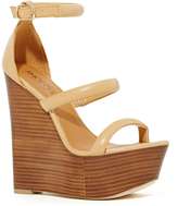 Thumbnail for your product : Nasty Gal Shoe Cult Tease Wedge - Nude