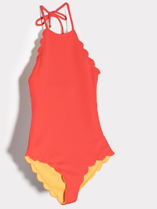 Marysia Kids Bumby Mott Maillot Reversible Swimsuit - Kids - Polyamide/Elastane