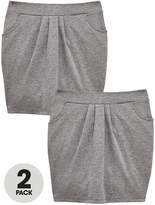 Thumbnail for your product : Very Girls Pk2 Jersey Tulip Skirts