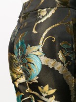Thumbnail for your product : Christian Pellizzari Baroque Brocade Slim Trousers