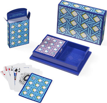 Basketweave Lacquer Card Set