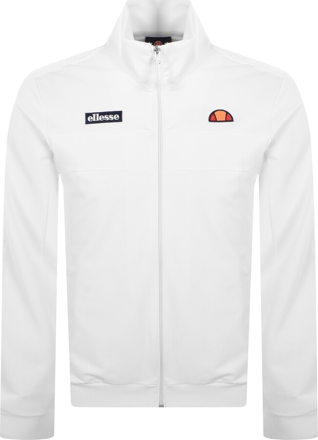 Ellesse Riminali Track Top White ShopStyle Jackets