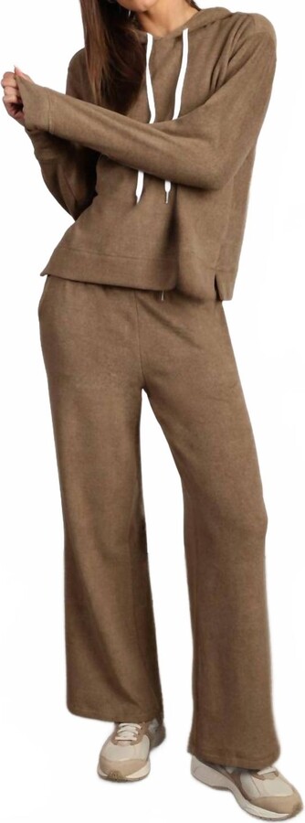 Dylan by True Grit Cloud 9 Sweatpants In Brown