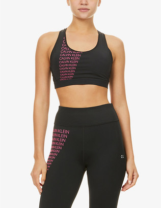 calvin klein sports bra uk