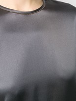 Thumbnail for your product : Brunello Cucinelli Shortsleeved Satin Blouse