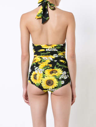 Dolce & Gabbana Sunflower swimsuit