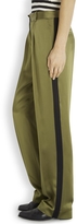 Thumbnail for your product : Jonathan Saunders Lucia wide leg satin trousers