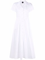 Thumbnail for your product : Aspesi Collared Shirt Midi Dress