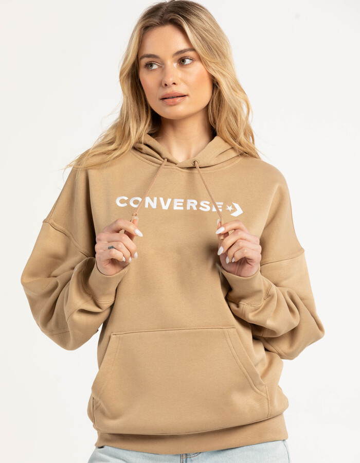 Converse Embroidered Woodmark Womens Hoodie - ShopStyle