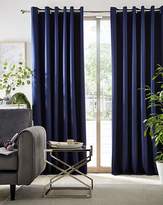 Navy Eyelet Curtains Shopstyle Uk