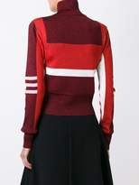 Thumbnail for your product : Emilio Pucci high neck cropped pullover