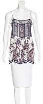 Thumbnail for your product : Etoile Isabel Marant Printed Sleeveless Top w/ Tags