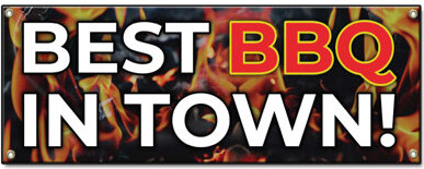 SignMission Best BBQ In Town 36\