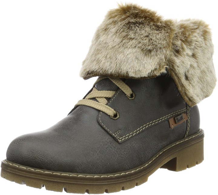 rieker fur boots