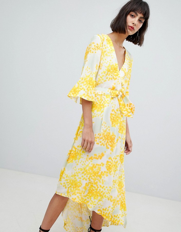 InWear Selia Asymmetric Hem Print Dress - ShopStyle