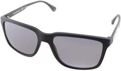 Emporio Armani Square Plastic Sunglasses