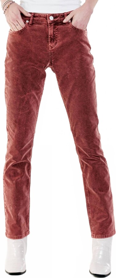 DEAR JOHN DENIM Blaire Corduroy Pants In Mahogany