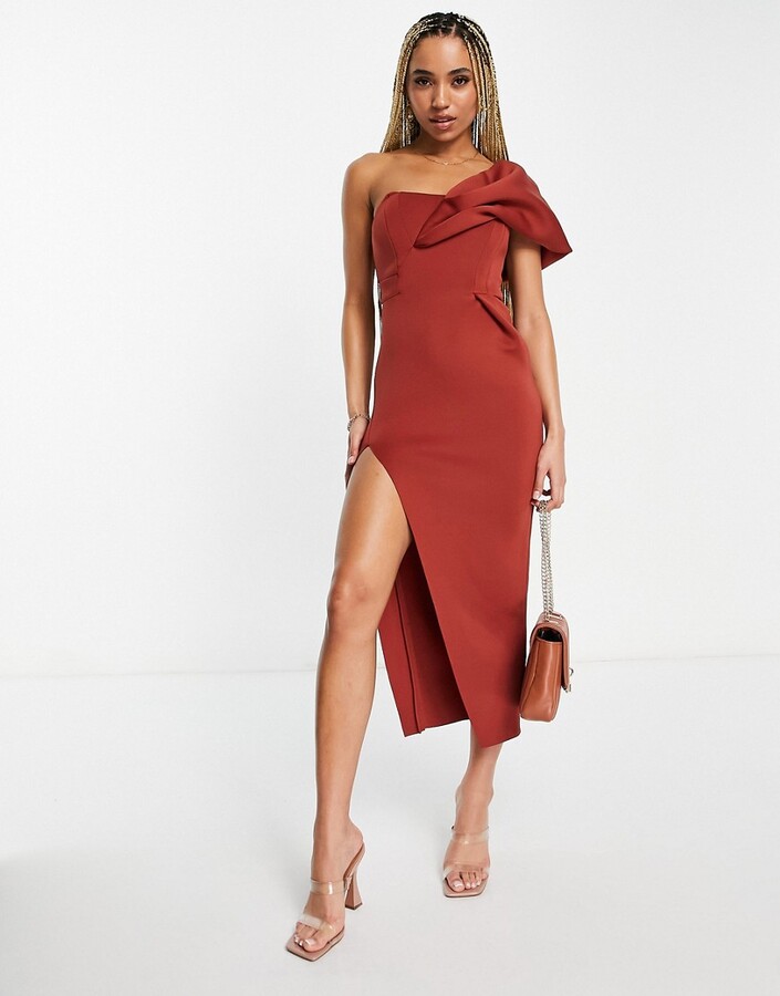 High Leg Slit Dress | ShopStyle