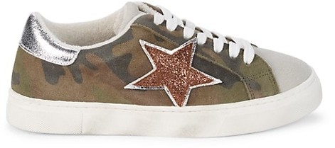 speedway studded leopard sneaker