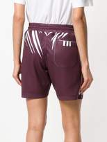Thumbnail for your product : adidas by Alexander Wang manufacturing print shorts