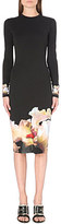 Thumbnail for your product : Givenchy Orchid-print jersey dress