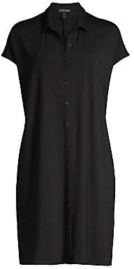 Eileen Fisher Women's Classic Collar Shirtdress
