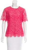 Thumbnail for your product : Jason Wu Lace Short Sleeve Top
