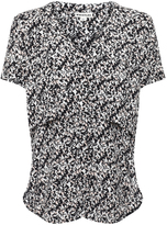 Thumbnail for your product : Whistles Double Layer Eggshell Print Top