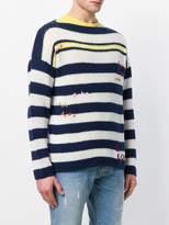 Thumbnail for your product : Ermanno Scervino cashmere striped sweater
