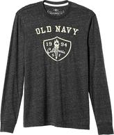 Thumbnail for your product : Old Navy Men's Premium Embroidered-Logo Tees