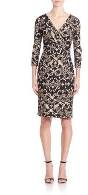 Escada Donde Piped Jersey Dress