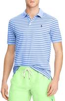 Thumbnail for your product : Polo Ralph Lauren Classic Fit Striped Stretch Mesh Polo Shirt