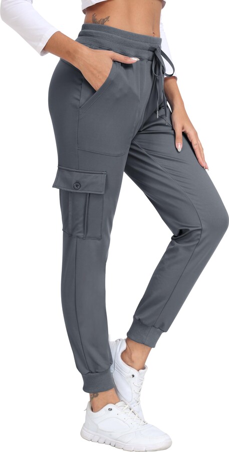Cargo Thermal Jogging Bottoms Womens BLOCLOALO Cargo Pants Wide