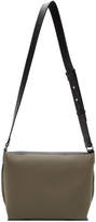 Thumbnail for your product : Loewe Navy and Taupe Small Military Messenger Bag