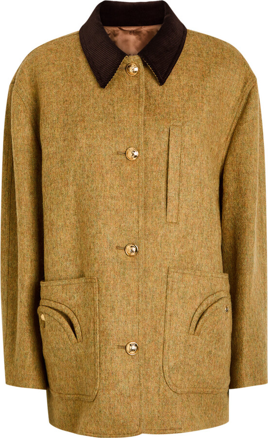 BLAZÉ MILANO Clelia Brushed Wool Jacket