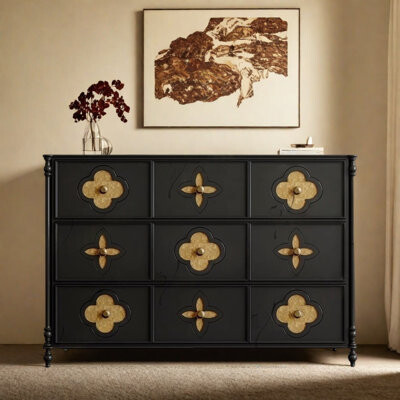 Wildon Home Retro-Designed Living Room Sideboard