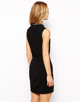 Thumbnail for your product : Only Sleeveless Dress With Embelished Chain Neck
