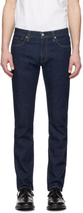 levis navy jeans