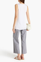 Thumbnail for your product : Piazza Sempione Wool-blend straight-leg pants