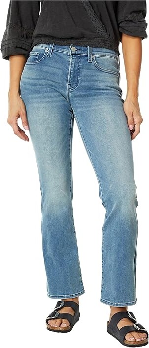 Lucky Brand Mid-Rise Sweet Boot in Glass Mount Women's Jeans Glass Mount : 32 (US 14) 30, Cotton/Denim/Spandex