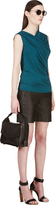 Thumbnail for your product : Helmut Lang Deep Teal Faint Neck Twist Top