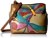 Thumbnail for your product : Anuschka Hand Painted Leather Multicompartment Organiser Tote