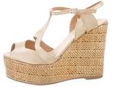 Thumbnail for your product : Castaner Metallic Wedge Sandals